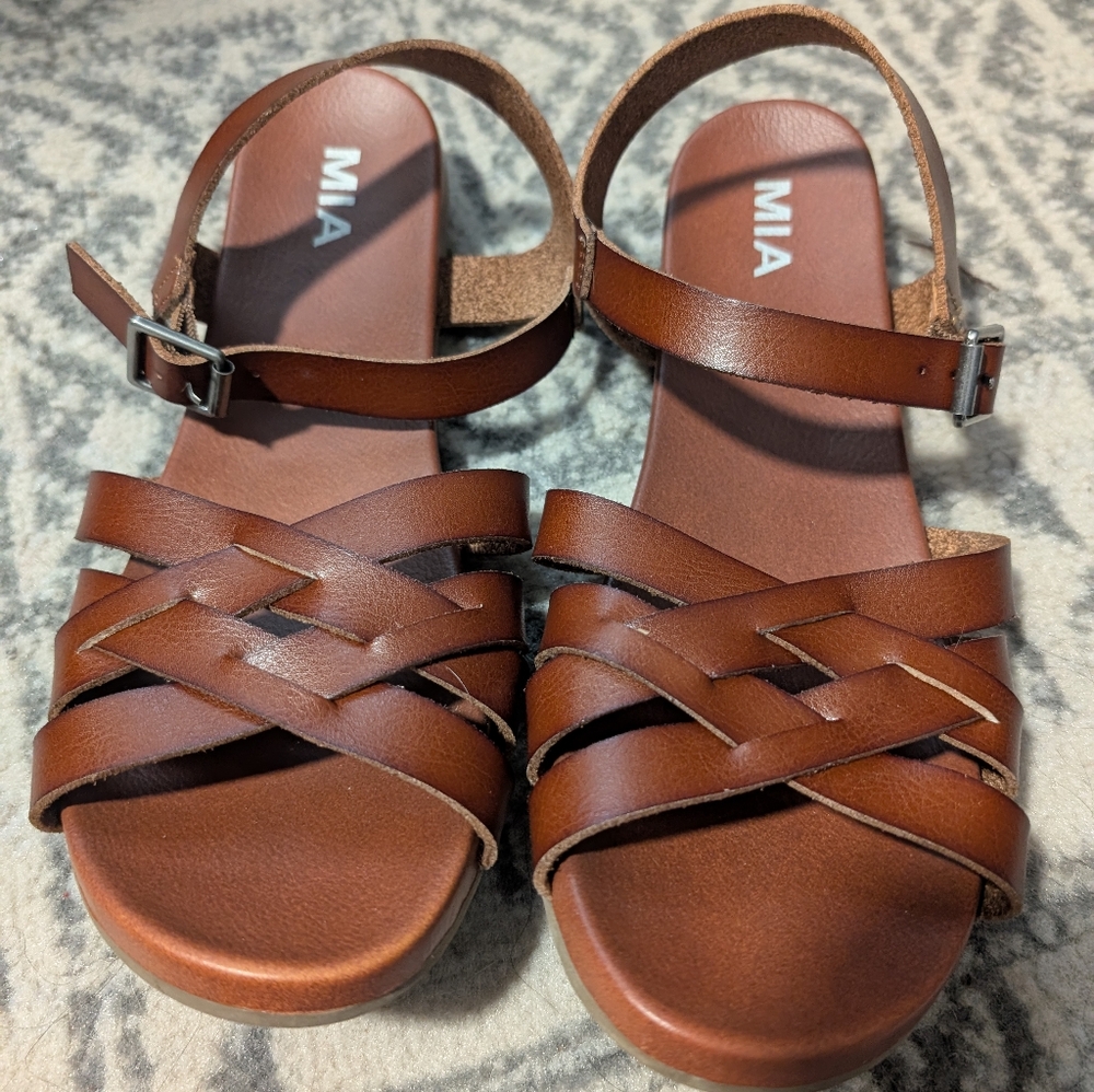 Brown mia sandals
